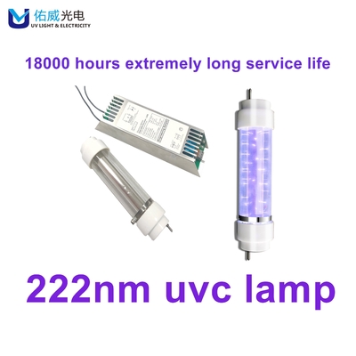 Ultravioleta lejano UVC inofensivo de la biología ULTRAVIOLETA de la lámpara 50w del hospital 222nm interior