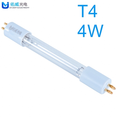 Corto T4 UV UVC Desinfección Lámpara 4W Ozono Bacterias Killing Gabinetes
