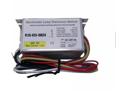 esterilizador UVC electrónico 18w 4 Pin For T5 del lastre de la lámpara de 24V DC