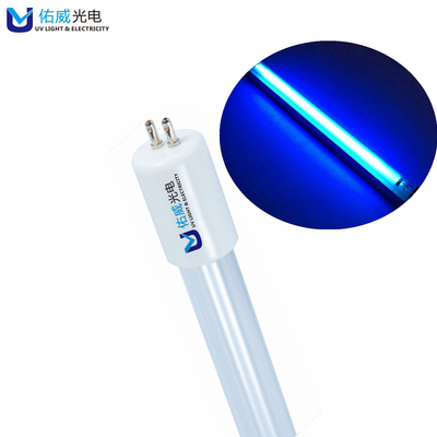 esterilizador recto de la luz UV 254nm de la lámpara UVC de la desinfección del lado del doble 8w