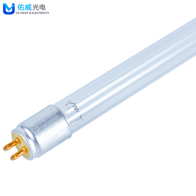 esterilizador recto de la luz UV 254nm de la lámpara UVC de la desinfección del lado del doble 8w