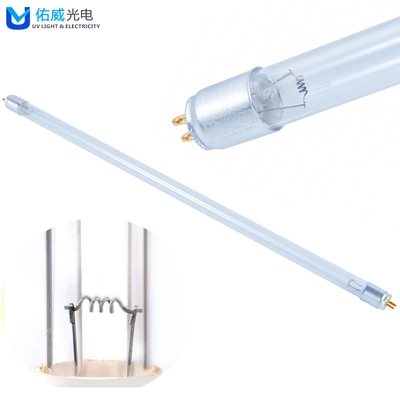 Tubo de esterilización del lado T5 de las luces LED del bulbo ULTRAVIOLETA doble de la desinfección derecho