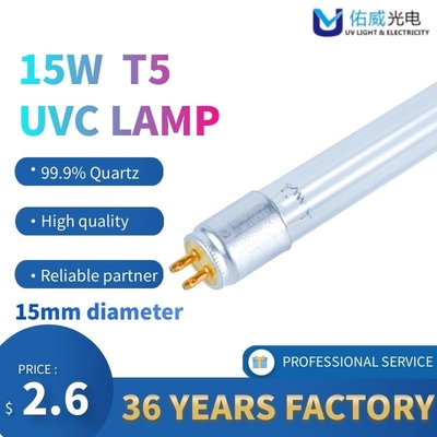 Tubo de esterilización del lado T5 de las luces LED del bulbo ULTRAVIOLETA doble de la desinfección derecho