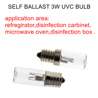 0.29A lámpara germicida de la bombilla 4W del uno mismo del ozono ULTRAVIOLETA UVC fuerte del lastre