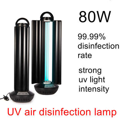 el ozono grande O3 185nm del sitio del esterilizador ULTRAVIOLETA de la desinfección 80w quita olor