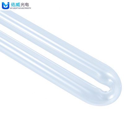 El tubo U del cuarzo mecanografía el tratamiento ligero UVC del olor del gas de basura de aceite de los tubos 150W