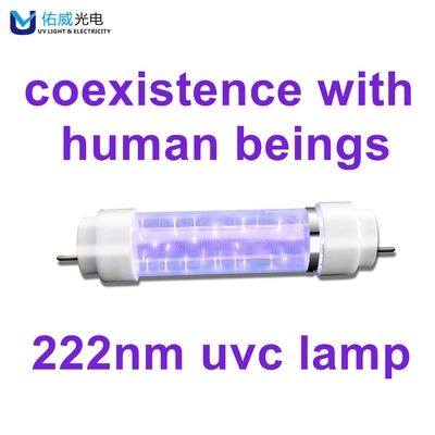 Biología ULTRAVIOLETA pública de la lámpara de la desinfección 50w 222nm inofensiva