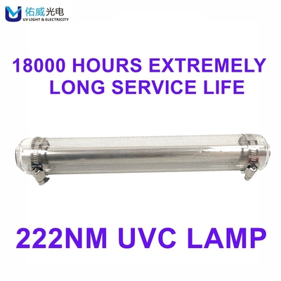 Excímero UVC lejano ULTRAVIOLETA público de la desinfección 70w de la lámpara del tráfico 222nm del hospital