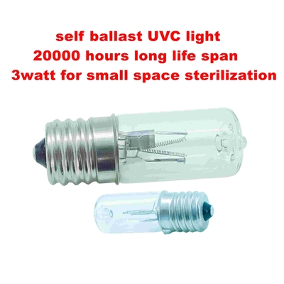 Bulbos germicidas 254NM de la luz UV de ZW-S4W para el purificador del dispensador del agua