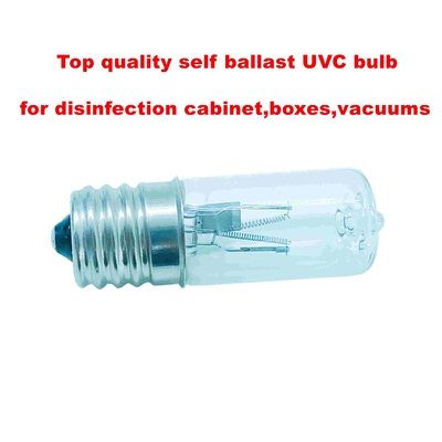 10V 3W Lámpara UV Desinfección de gabinete de zapatos con luz UVC con balasto automático