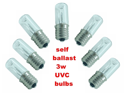 Desodorante UVC O3 del refrigerador del lastre del uno mismo del bulbo de la luz UV del hogar