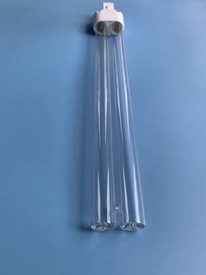 60w limpios 95w H forman el tubo germicida ULTRAVIOLETA de la bombilla 217m m del cuarzo UVC de la longitud