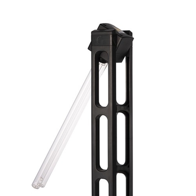 Lámpara germicida UVC portátil negra ligera UVC del color 254nm 40W para la casa