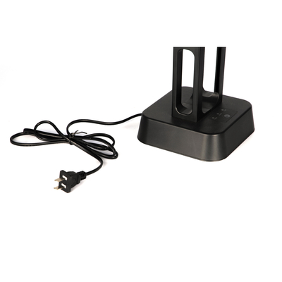 Lámpara germicida UVC portátil negra ligera UVC del color 254nm 40W para la casa