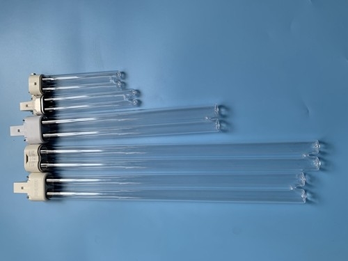 5W los tubos ligeros UVC H forman la lámpara uvc de la lámpara 254nm del tubo ULTRAVIOLETA germicida del cuarzo