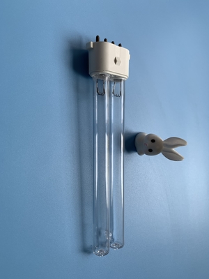 los tubos ligeros UVC H del tubo libre del ozono de 2G7 7W forman la lámpara germicida ULTRAVIOLETA 254nm